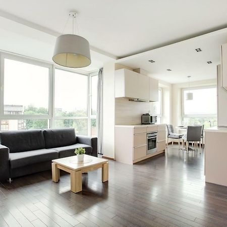 וילנה Zalgirio Apartment מראה חיצוני תמונה