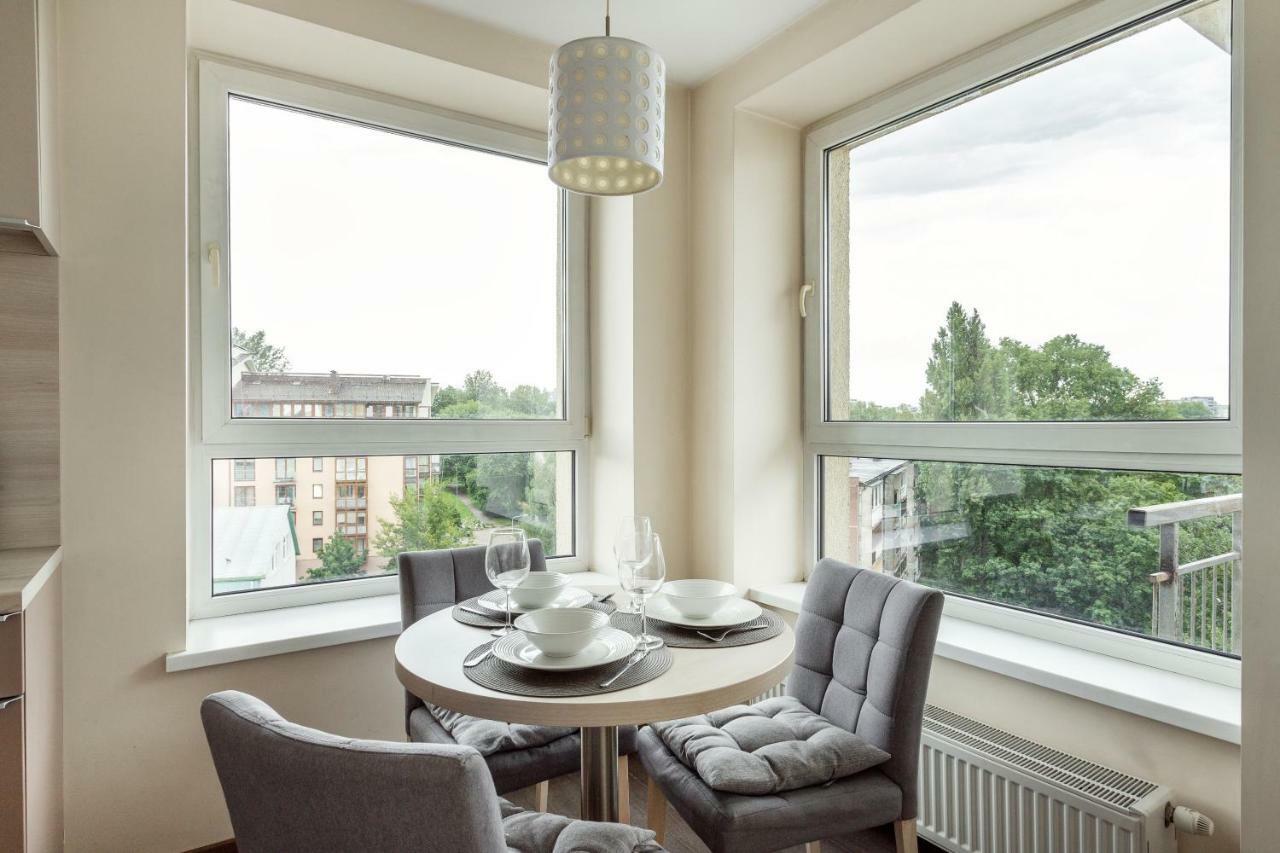 וילנה Zalgirio Apartment מראה חיצוני תמונה