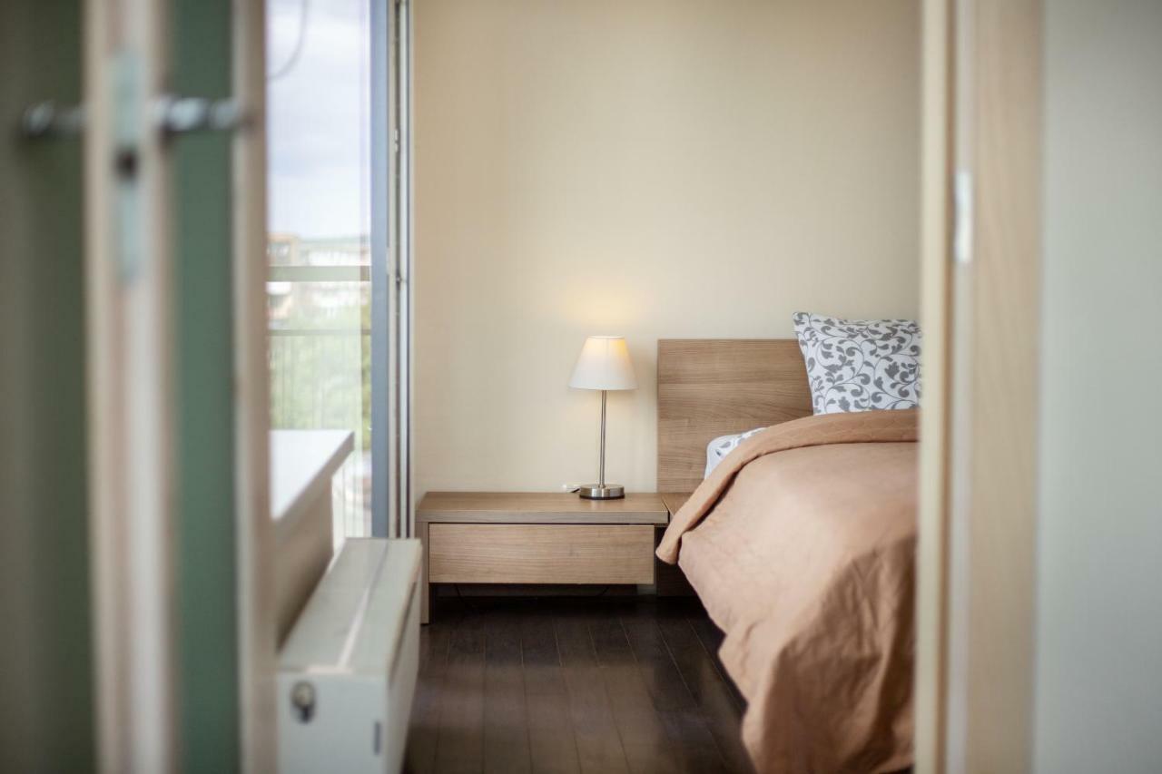 וילנה Zalgirio Apartment מראה חיצוני תמונה