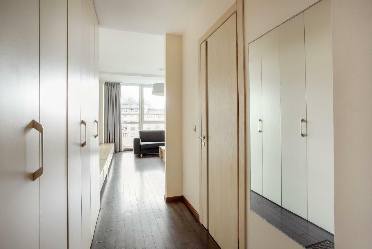 וילנה Zalgirio Apartment מראה חיצוני תמונה