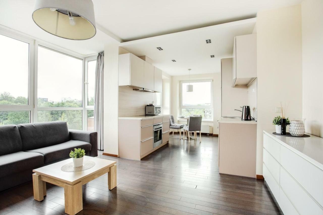 וילנה Zalgirio Apartment מראה חיצוני תמונה